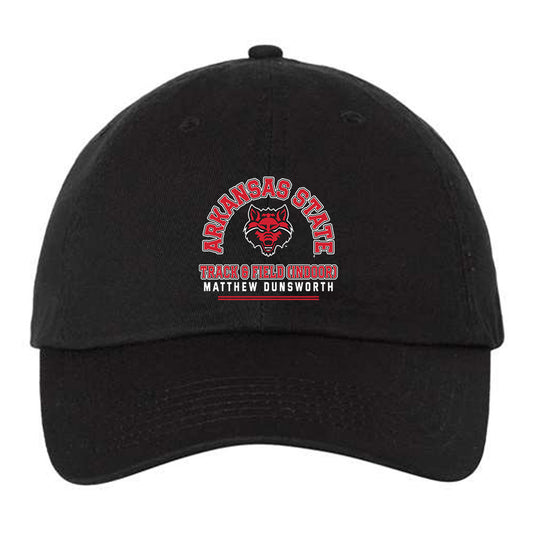 Arkansas State - NCAA Men's Track & Field : Matthew Dunsworth - Dad Hat-0