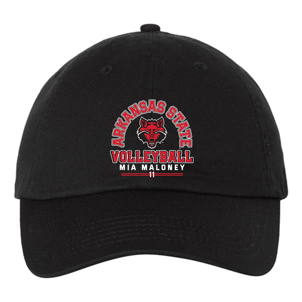 Arkansas State - NCAA Women's Volleyball : Mia Maloney - Dad Hat