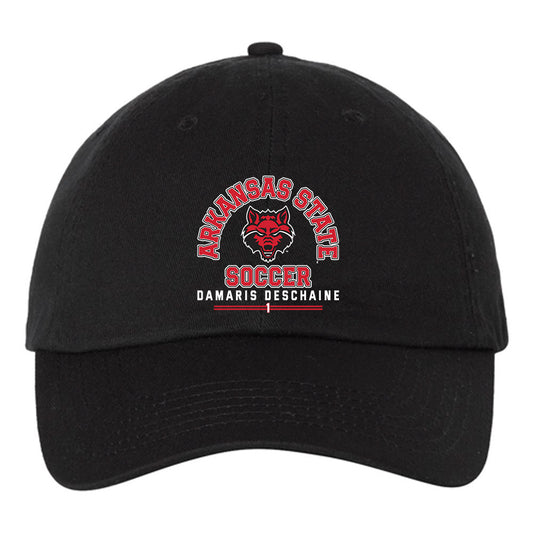 Arkansas State - NCAA Women's Soccer : Damaris Deschaine - Dad Hat