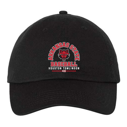 Arkansas State - NCAA Baseball : Houston Tomlinson - Dad Hat-0
