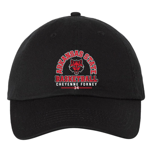 Arkansas State - NCAA Women's Basketball : Cheyenne Forney - Dad Hat