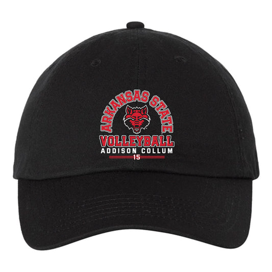 Arkansas State - NCAA Women's Volleyball : Addison Collum - Dad Hat