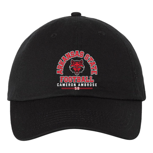 Arkansas State - NCAA Football : Cameron Ambrose - Dad Hat