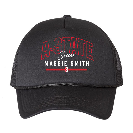 Arkansas State - NCAA Women's Soccer : Maggie Smith - Trucker Hat-0