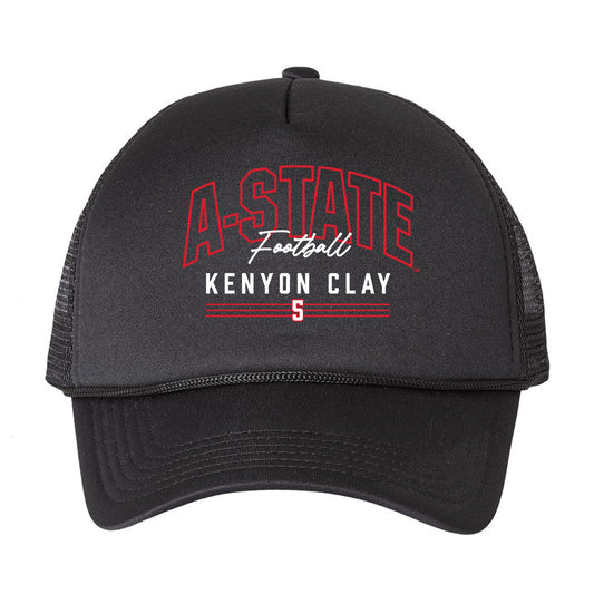 Arkansas State - NCAA Football : Kenyon Clay - Trucker Hat-0