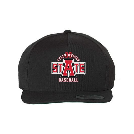 Arkansas State - NCAA Baseball : Tyler Weimer - Snapback Hat-0