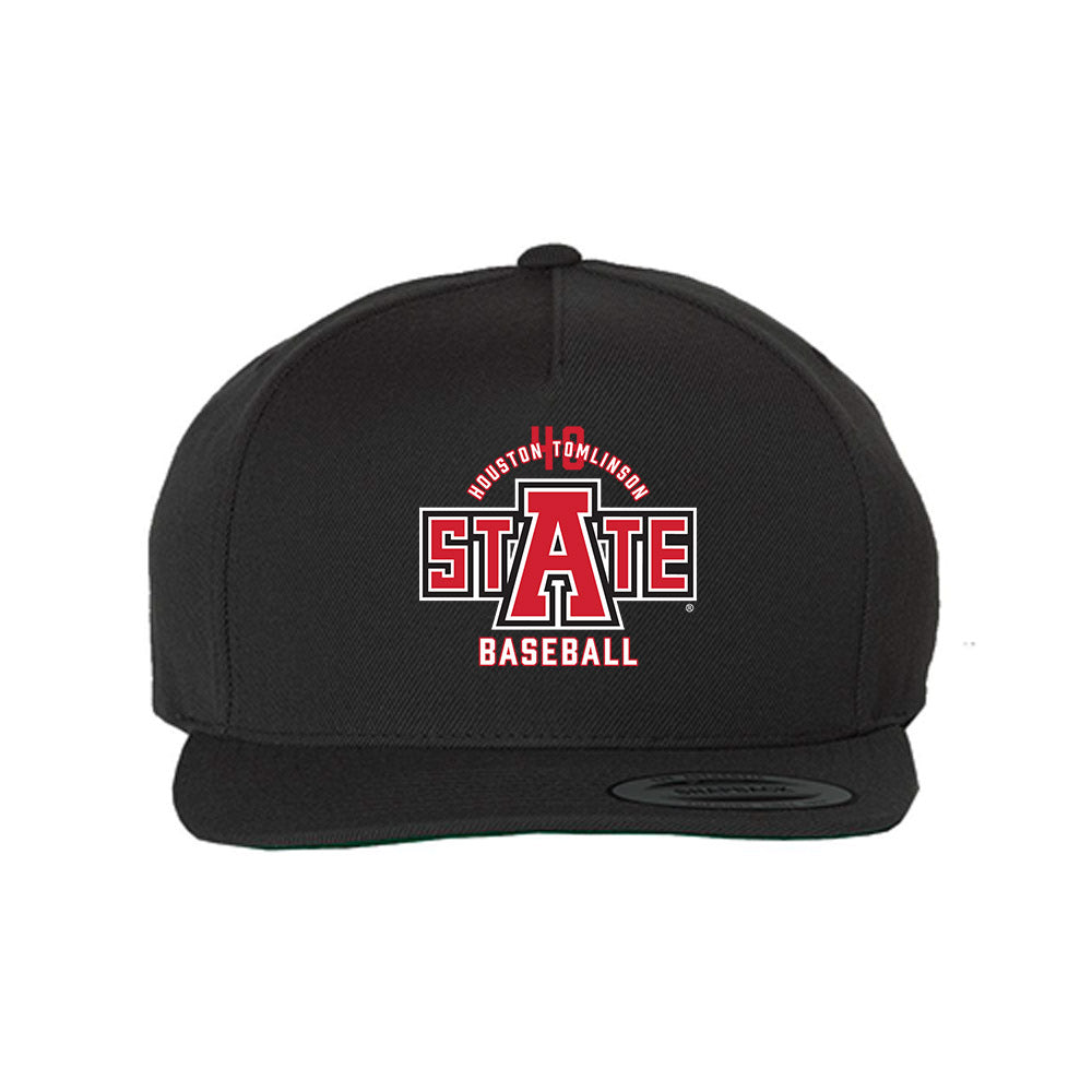 Arkansas State - NCAA Baseball : Houston Tomlinson - Snapback Hat-0