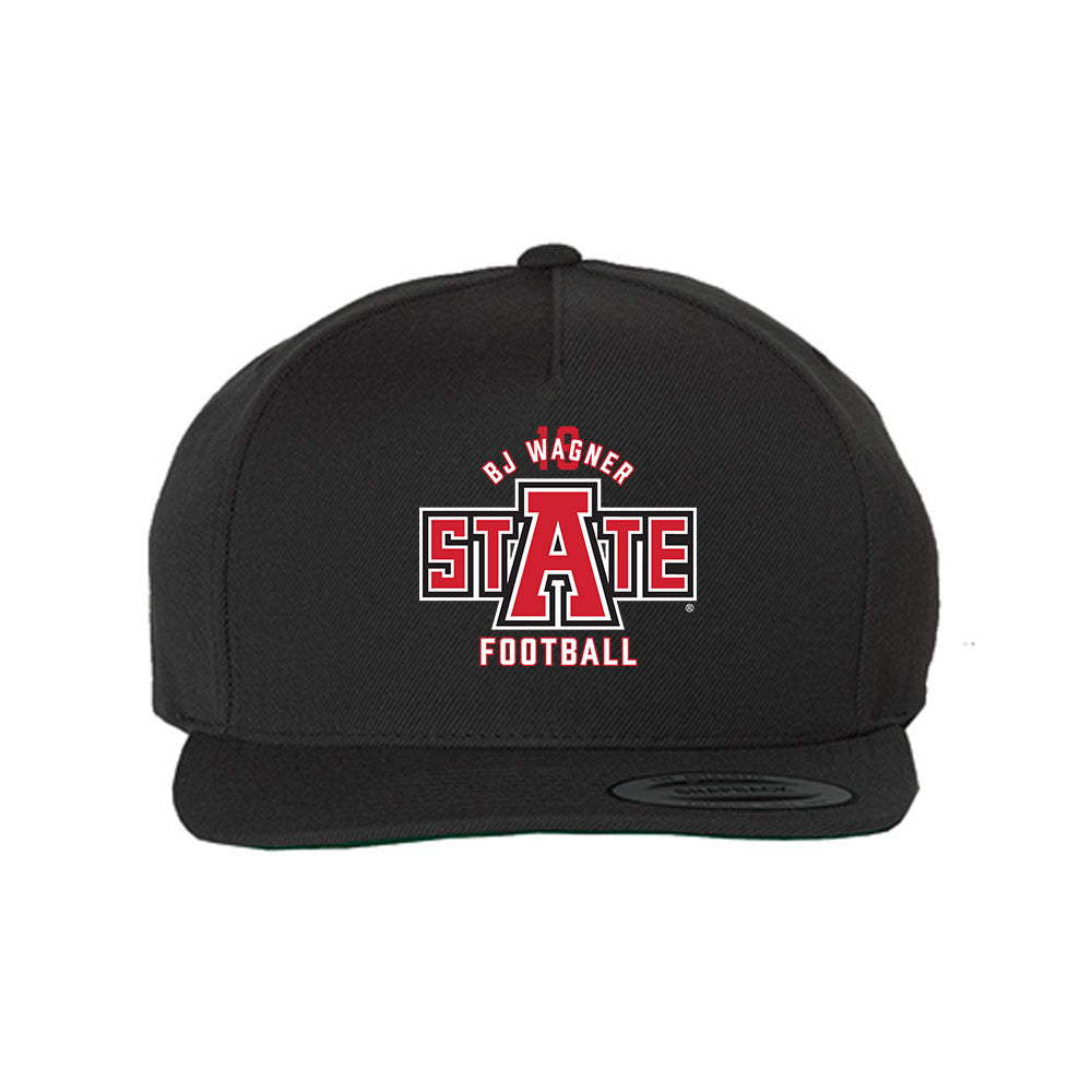 Arkansas State - NCAA Football : Bj Wagner - Snapback Hat-0