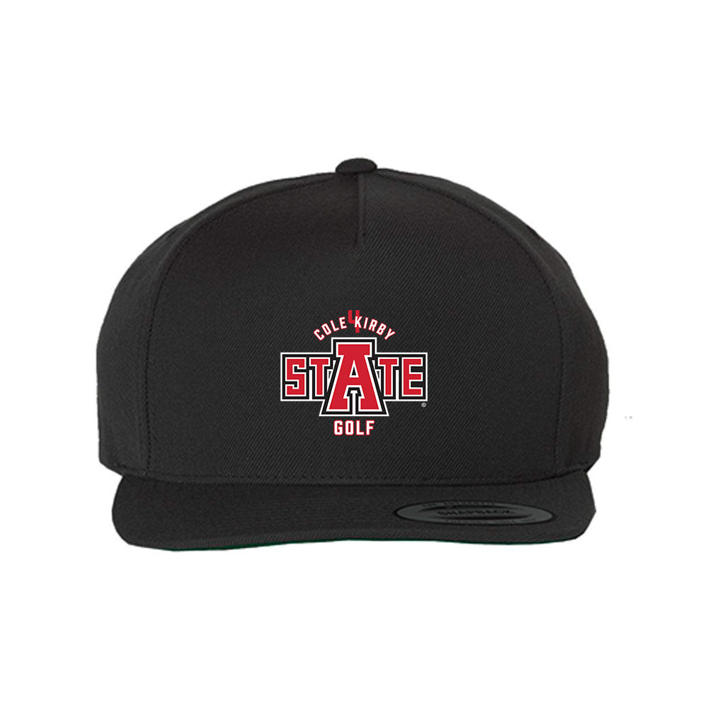 Arkansas State - NCAA Men's Golf : Cole Kirby - Snapback Hat