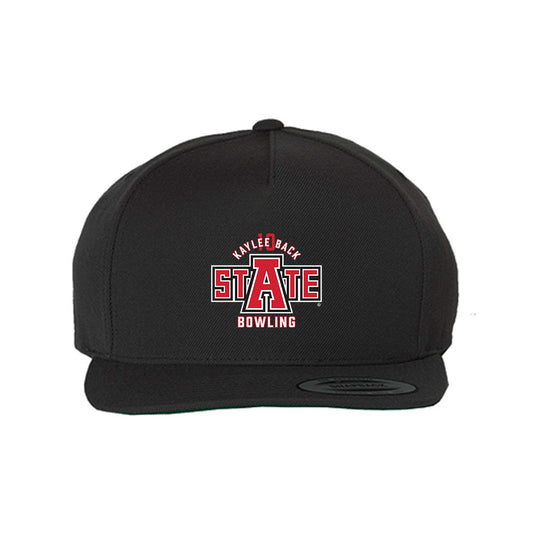 Arkansas State - NCAA Women's Bowling : Kaylee Back - Snapback Hat