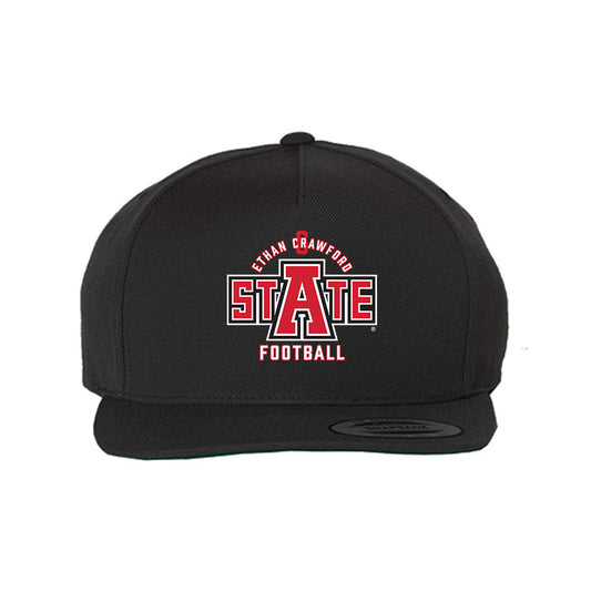 Arkansas State - NCAA Football : Ethan Crawford - Snapback Hat-0