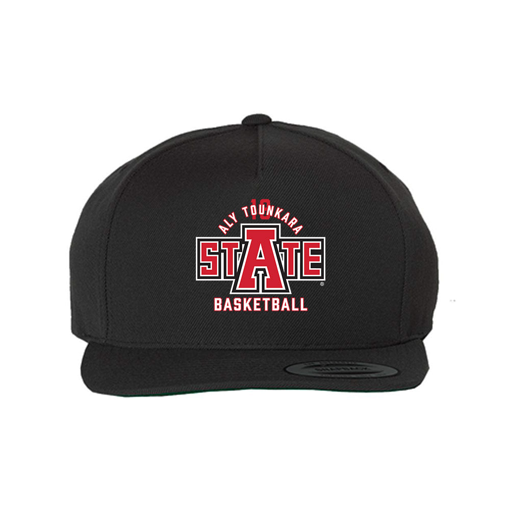 Arkansas State - NCAA Men's Basketball : Aly Tounkara - Snapback Hat-0