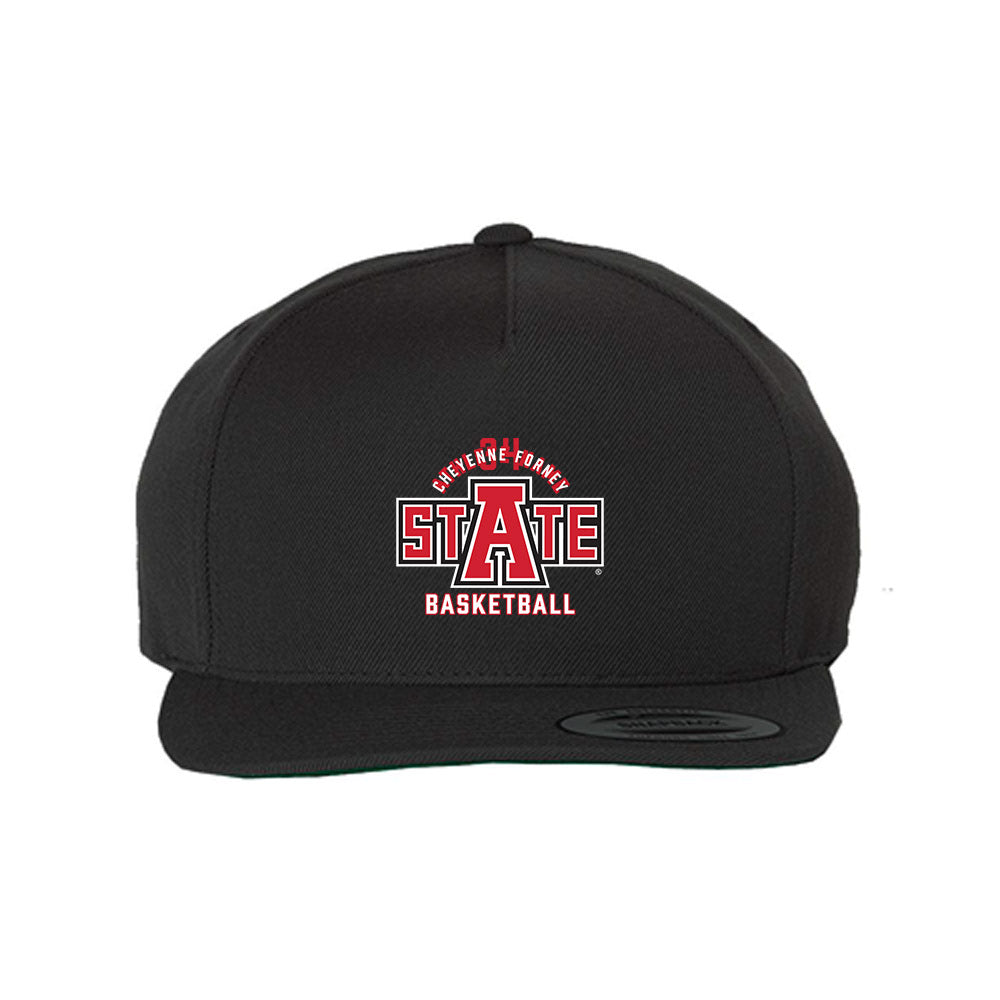 Arkansas State - NCAA Women's Basketball : Cheyenne Forney - Snapback Hat