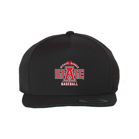 Arkansas State - NCAA Baseball : Michael Barker - Snapback Hat