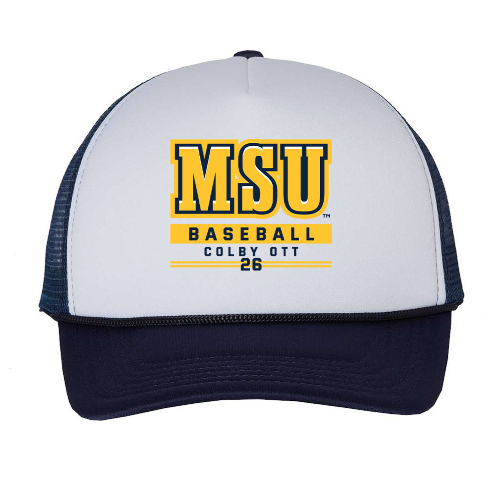 Murray State - NCAA Baseball : Colby Ott - Trucker Hat-0