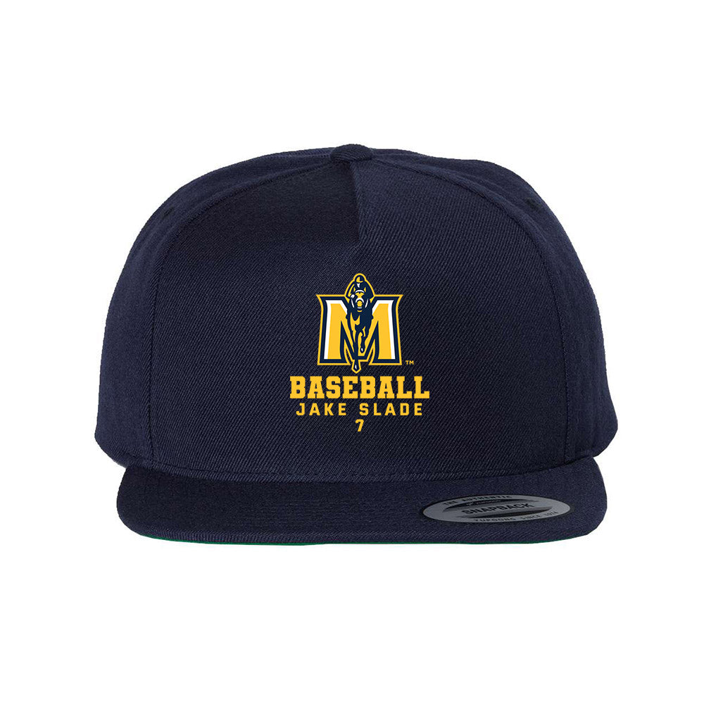 Murray State - NCAA Baseball : Jake Slade - Snapback Hat-0