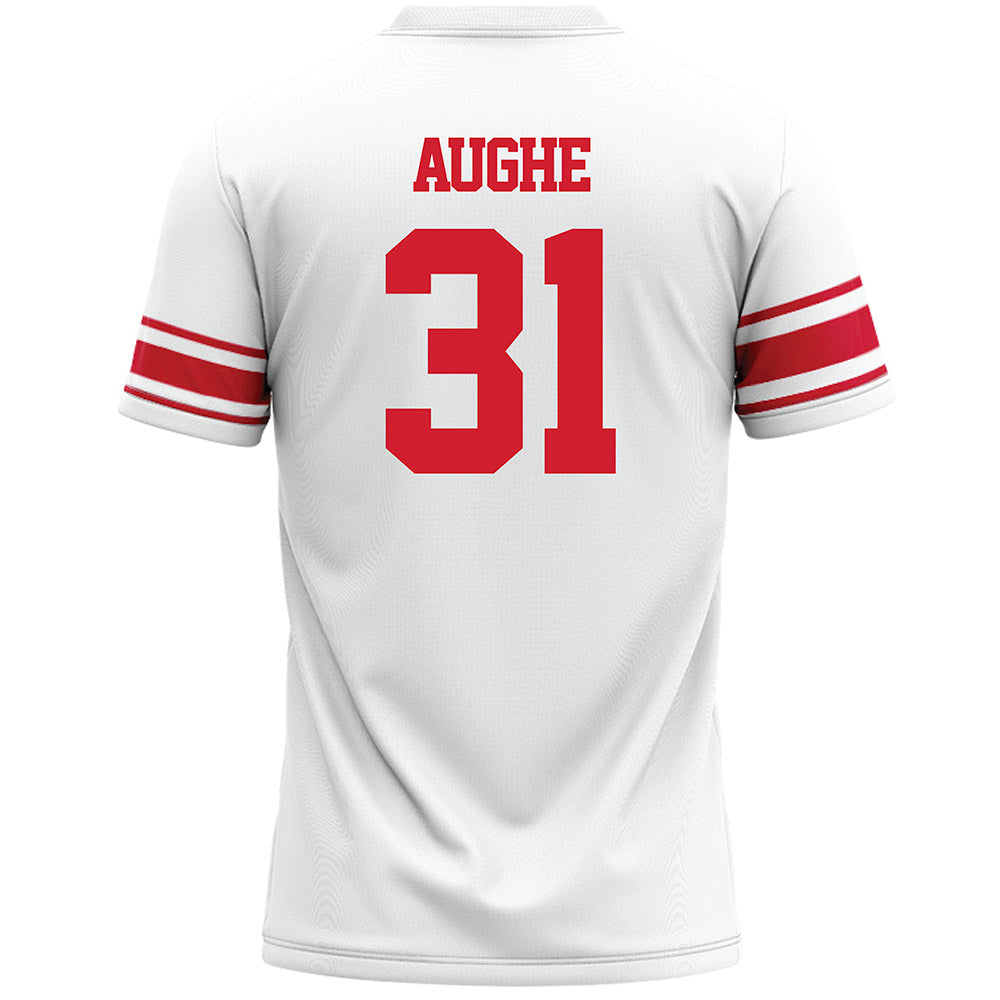 Marist - NCAA Men's Lacrosse : Conner Aughe - White Lacrosse Jersey -1