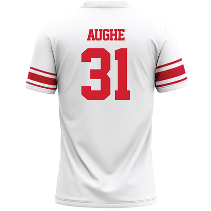 Marist - NCAA Men's Lacrosse : Conner Aughe - White Lacrosse Jersey -1