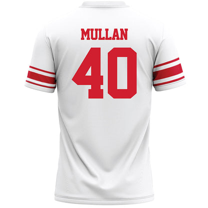 Marist - NCAA Men's Lacrosse : Andrew Mullan - White Lacrosse Jersey -1