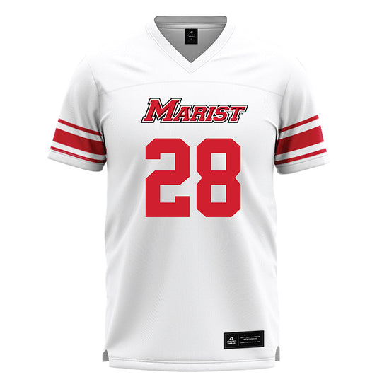 Marist - NCAA Men's Lacrosse : Jayce Konowitz - White Lacrosse Jersey -0