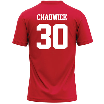Marist - NCAA Men's Lacrosse : Matthew Chadwick - Red Lacrosse Jersey -1