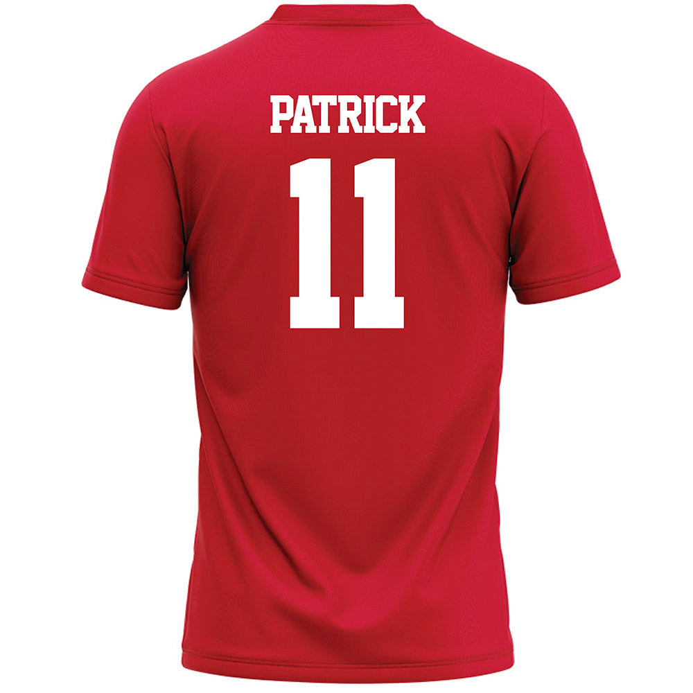 Marist - NCAA Men's Lacrosse : Collin Patrick - Red Lacrosse Jersey -1