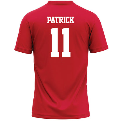 Marist - NCAA Men's Lacrosse : Collin Patrick - Red Lacrosse Jersey -1