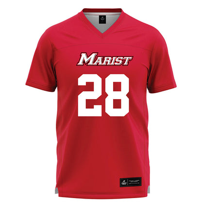 Marist - NCAA Men's Lacrosse : Jayce Konowitz - Red Lacrosse Jersey -0