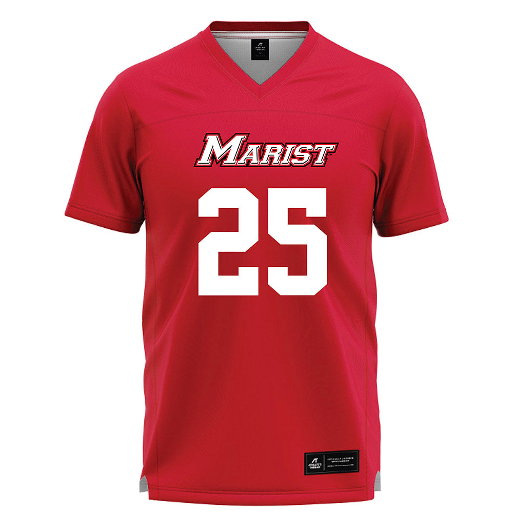 Marist - NCAA Men's Lacrosse : Brady Dolan - Red Lacrosse Jersey -0