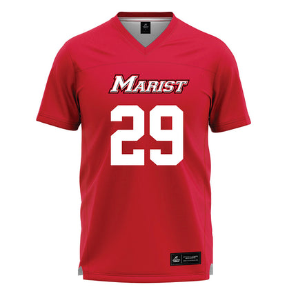 Marist - NCAA Men's Lacrosse : Gavin Marzigliano - Red Lacrosse Jersey -0