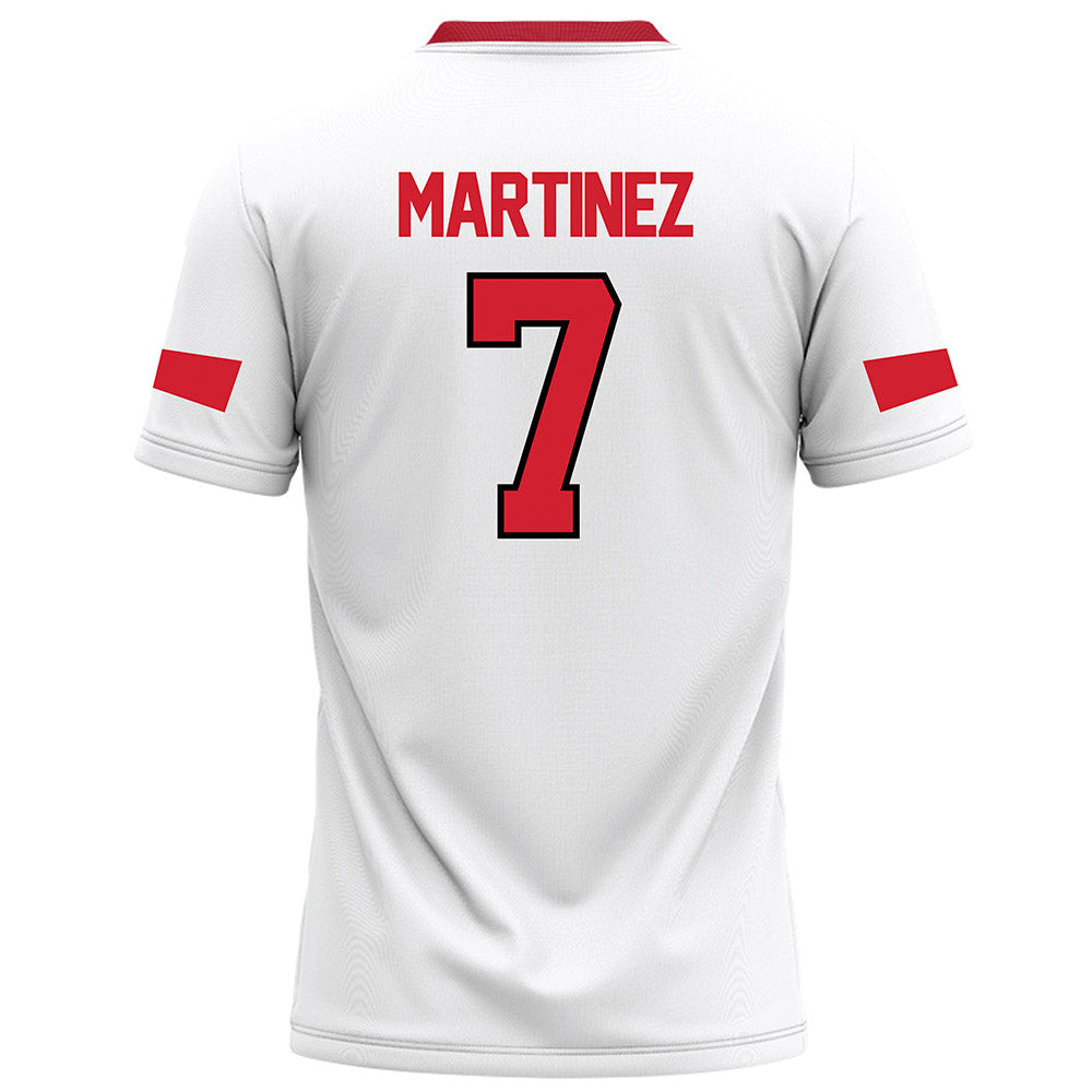 Marist - NCAA Football : Lance Martinez - White Football Jersey-1