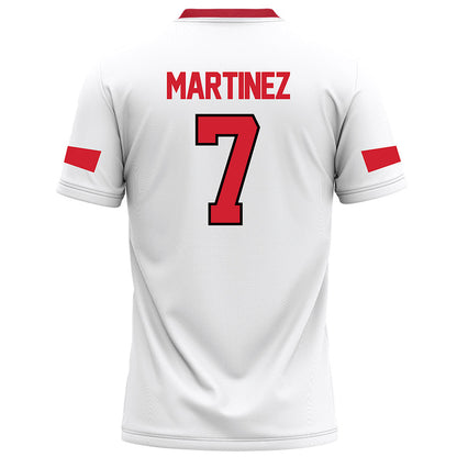 Marist - NCAA Football : Lance Martinez - White Football Jersey-1