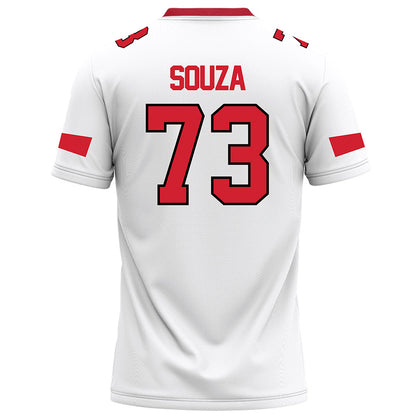 Marist - NCAA Football : Parish Souza - White Football Jersey-1