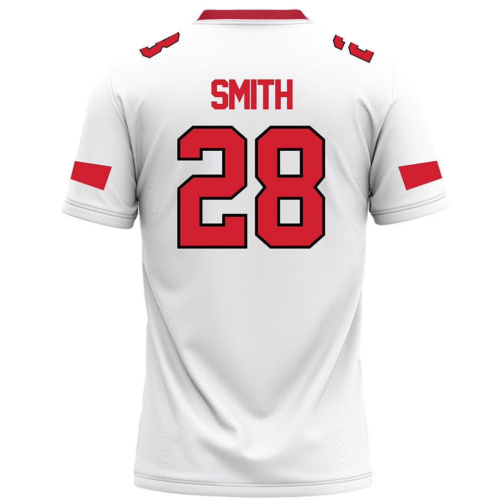 Marist - NCAA Football : Rechee Smith - White Football Jersey-1