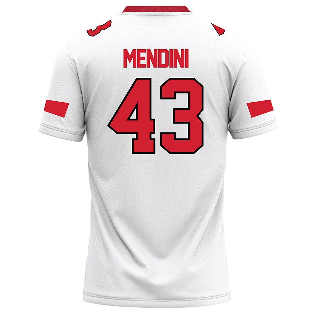 Marist - NCAA Football : Connor Mendini - White Football Jersey-1