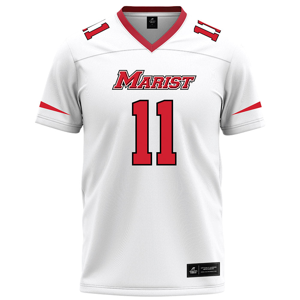 Marist - NCAA Football : Cameron Walter - White Football Jersey-0
