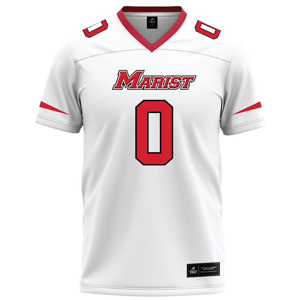 Marist - NCAA Football : Santino Correa - White Football Jersey-0