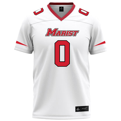 Marist - NCAA Football : Santino Correa - White Football Jersey-0