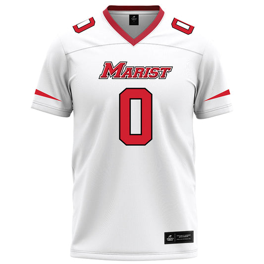 Marist - NCAA Football : Santino Correa - White Football Jersey-0