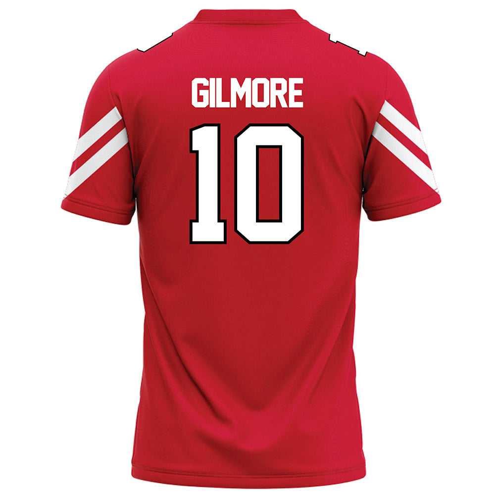 Marist - NCAA Football : Dylan Gilmore - Red Football Jersey-1