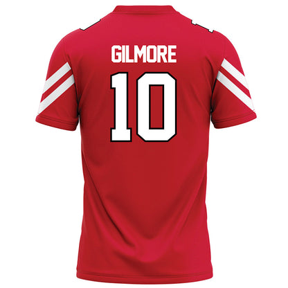 Marist - NCAA Football : Dylan Gilmore - Red Football Jersey-1