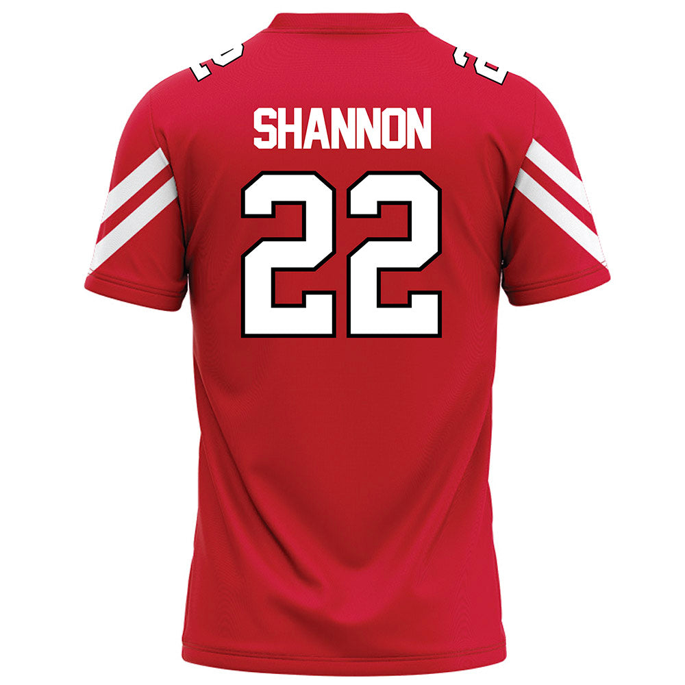 Marist - NCAA Football : Tristan Shannon - Red Football Jersey-1