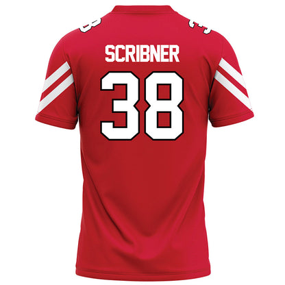 Marist - NCAA Football : Ryan Scribner - Red Football Jersey-1