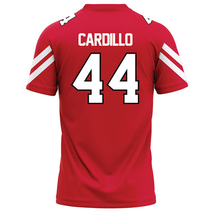 Marist - NCAA Football : Lincoln Cardillo - Red Football Jersey-1