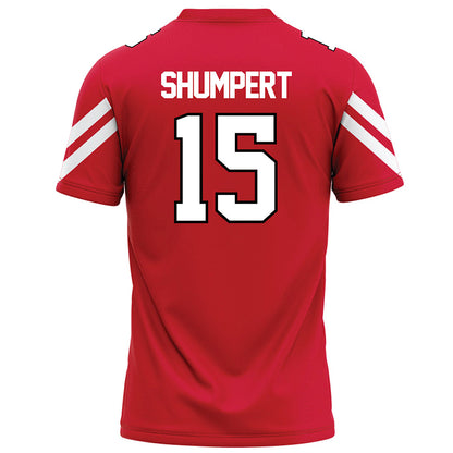 Marist - NCAA Football : Reed Shumpert - Red Football Jersey-1