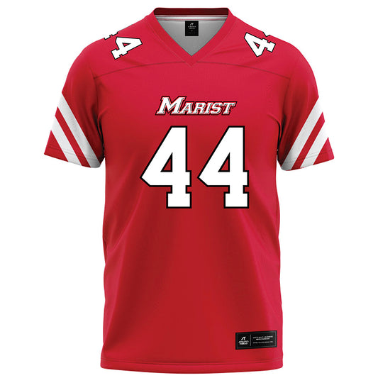 Marist - NCAA Football : Lincoln Cardillo - Red Football Jersey-0