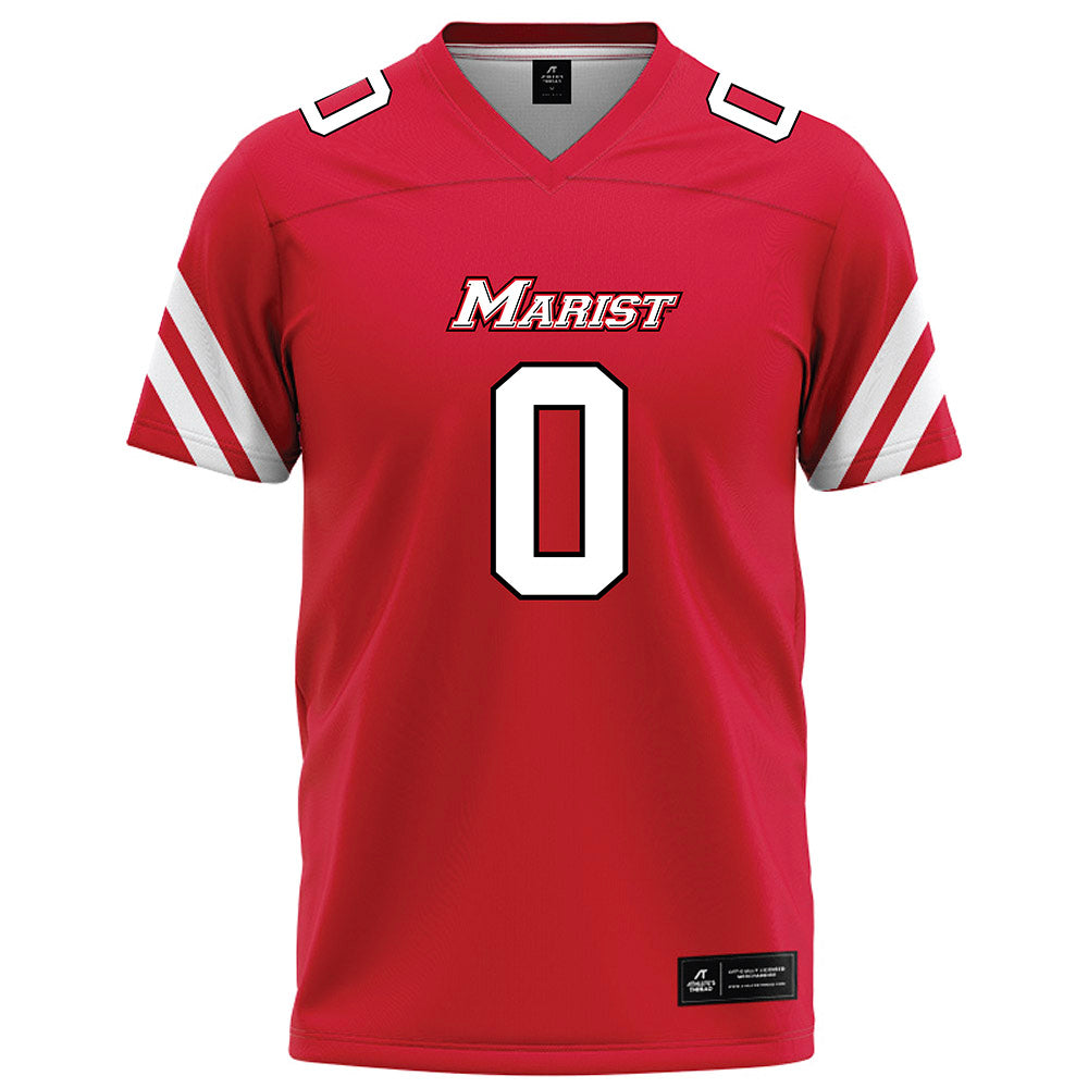 Marist - NCAA Football : Santino Correa - Red Football Jersey-0