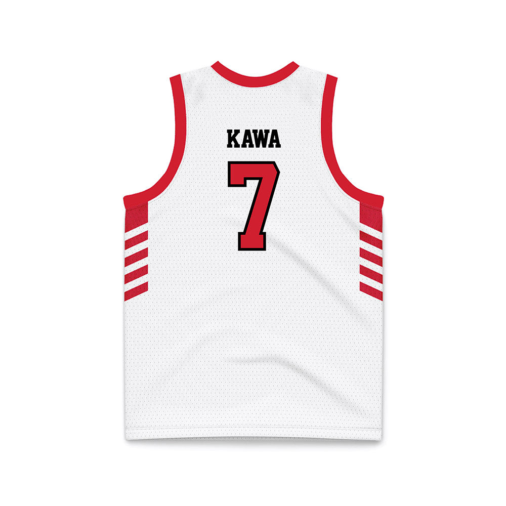 Marist - NCAA Men's Basketball : Martin Kawa - White Basketball Jersey-1
