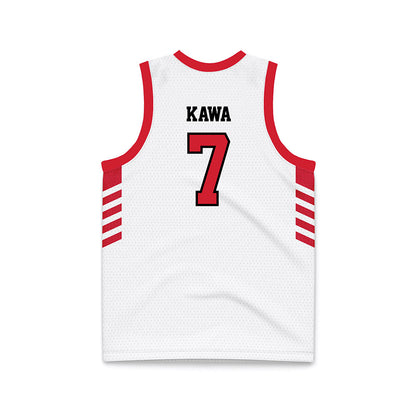 Marist - NCAA Men's Basketball : Martin Kawa - White Basketball Jersey-1