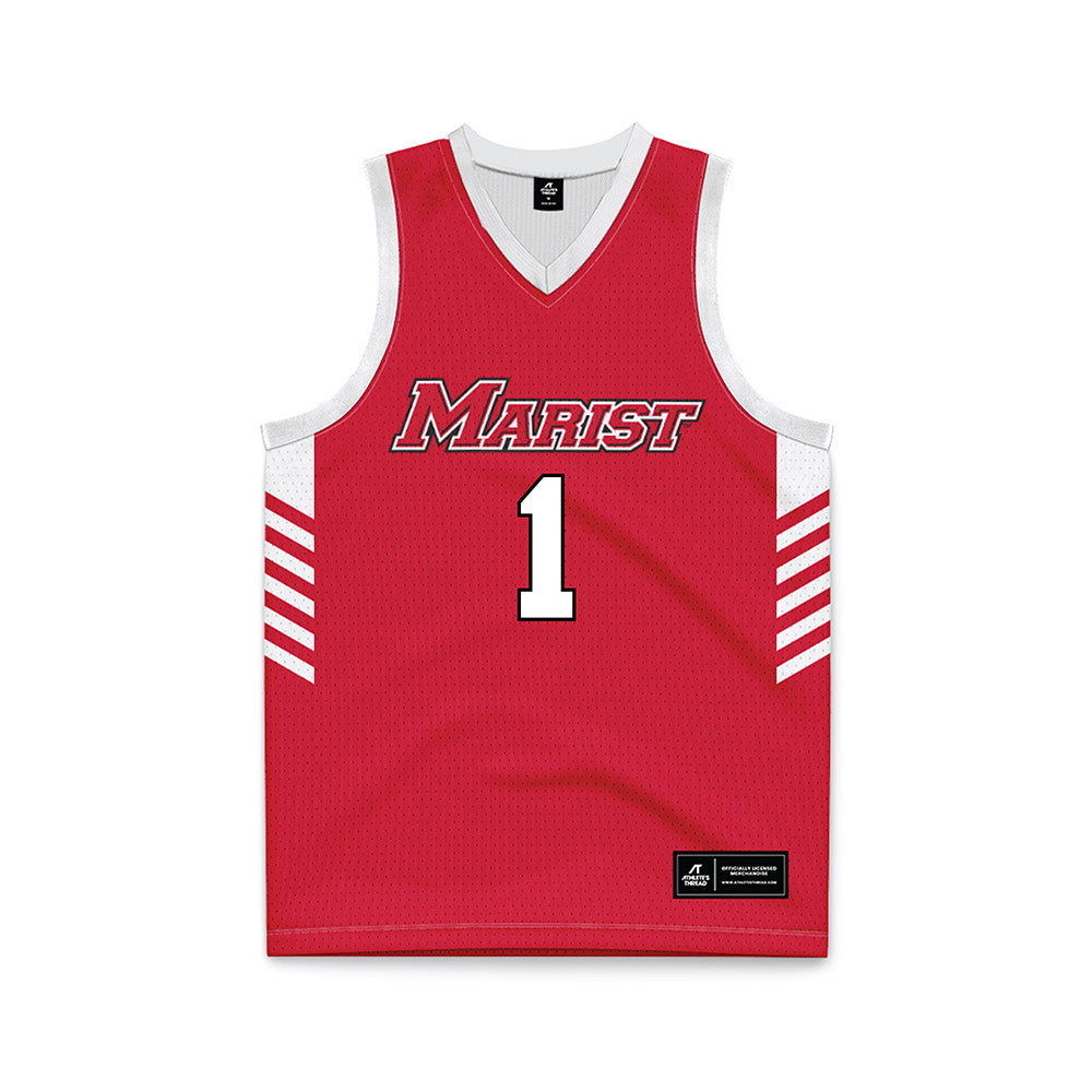 AAThread - Default Organization : 1 Athlete - Red Basketball Jersey-0